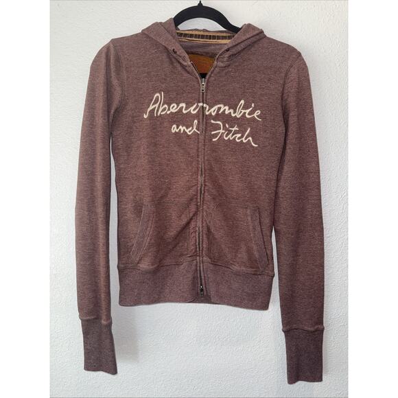 Abercrombie & Fitch Women’s Full Zip Hoodie Retail Size Small‎ - Picture 3 of 11